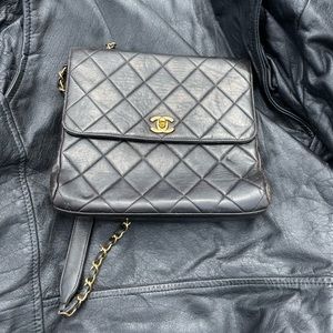 Chanel Black Leather Women’s Handbag